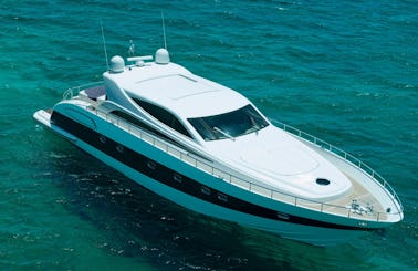 Charter a 78 ' Motor Yacht in Eivissa, France for up to 12 Persons