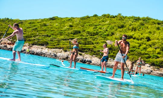 Paddle board guided tour, Island Vis