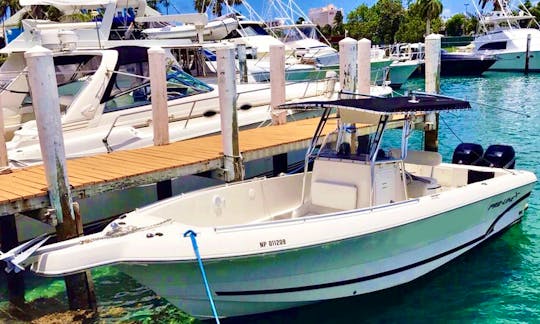 Contender Twin fishing or snorkeling - Charter  Nassau Bahamas