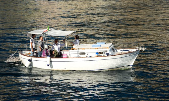 Charter Gozzo Marinelli Cuddy Cabin in Amalfi, Italy