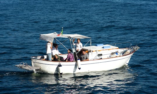 Charter Gozzo Marinelli Cuddy Cabin in Amalfi, Italy