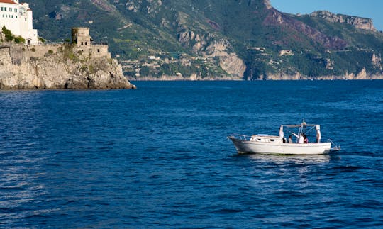 Charter Gozzo Marinelli Cuddy Cabin in Amalfi, Italy