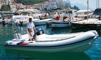 Rent Selva 540 Rigid Inflatable Boat in Amalfi, Italy
