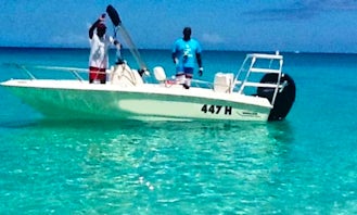 Boston Whaler Center Console Boat Charter In Barbados