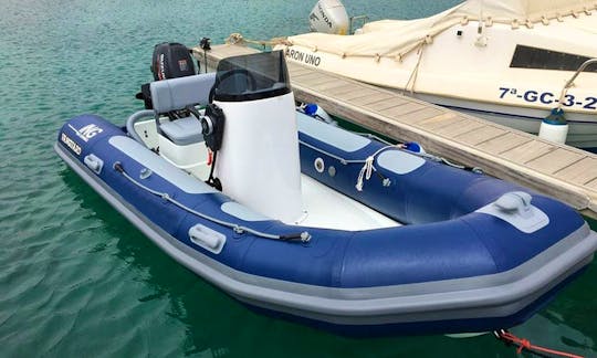 Rent a Rigid Inflatable Boat in Caleta de Sebo, Spain