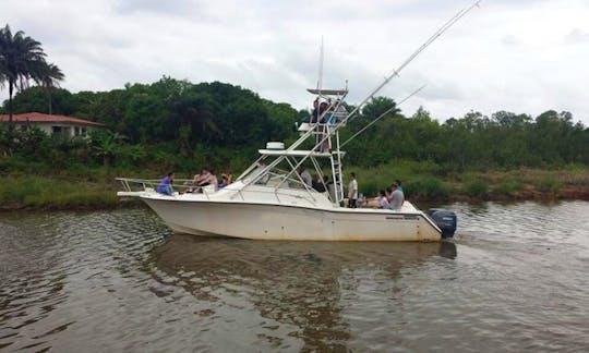 Be a fisherman for 1 day in Monrovia, Liberia on The Bottom Line Cuddy Cabin