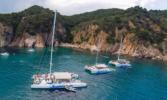 Cruising Catamaran for max. 75, and max. 115 Guests in Barcelona