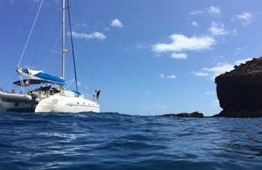 Charter a 46' Fountain Pajot Bahia Catamaran in Hawaii  (4 Hour Minimum)