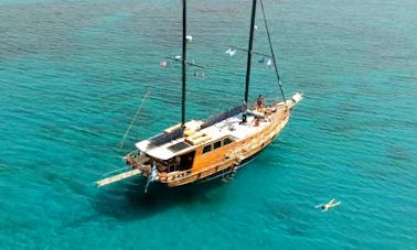 Custom 72' Gulet Motor Yacht in Mykonos for half/full day sail experiences