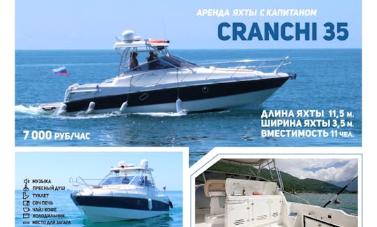 Louer un yacht à moteur à Sotchi, Russie