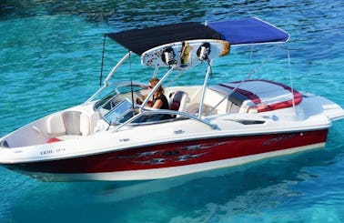 SeaRay 195 | Speed Boat hire in Paxos | Ideal for Water Sports