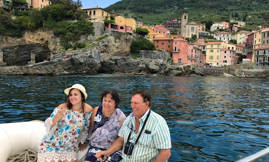 Cinque Terre Tour - Revenger 24 RIB Rental for 8 People in La Spezia, Italy