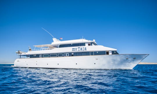 Charter 118' MV Tala Power Mega Yacht in Red Sea Governorate, Egypt