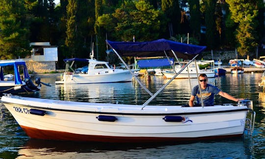 Emocionante día de navegación en Cavtat, Croacia, con este bote