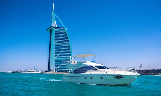 Have an amazing time in Dubai, United Arab Emirates on Sea Breeze Cozmo 52 Power Mega Yacht