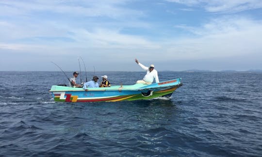 Uma incrível experiência de pesca em Colombo, Sri Lanka para 3 pessoas