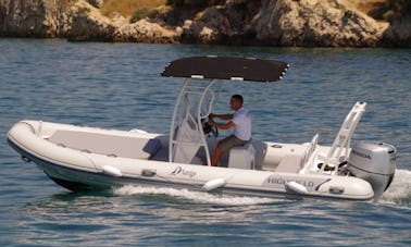 22' Highfield Patrol Rigid Inflatable Boat in Sukošan, Croatia For Charter