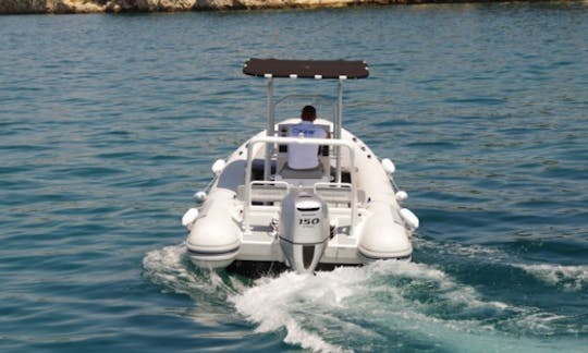 22' Highfield Patrol Rigid Inflatable Boat in Sukošan, Croatia For Charter