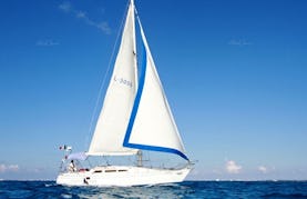 40ft Sailboat Rental in Cancún, Quintana Roo