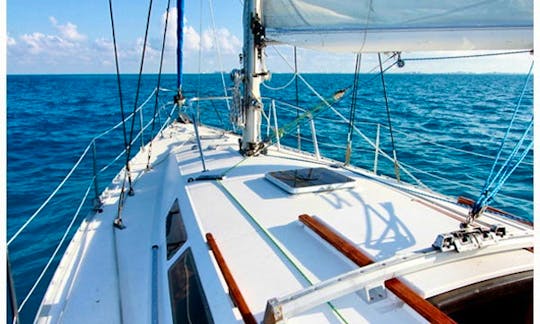 40ft Sailboat Rental in Cancún, Quintana Roo