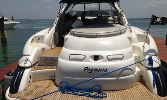 Sunseeker 60' Predator Motor Yacht Rental in Cancún, Quintana Roo