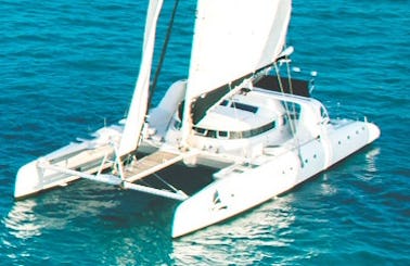82' Cruising Catamaran For Charter in Cancún, Mexico For 65 Persons