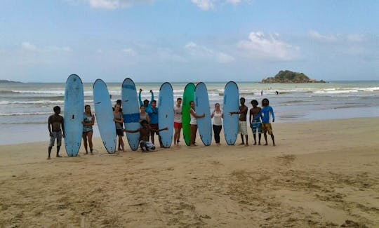 Learn to surf in Weligama, Sri Lanka
