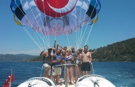Amazing Parasailing experience ready to book out of Antalya, Turkey.