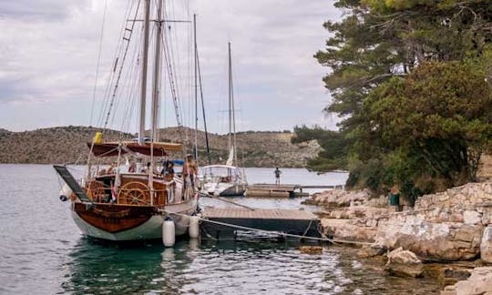 1968 Wooden Sailboat Charter in Zadar, Croatia