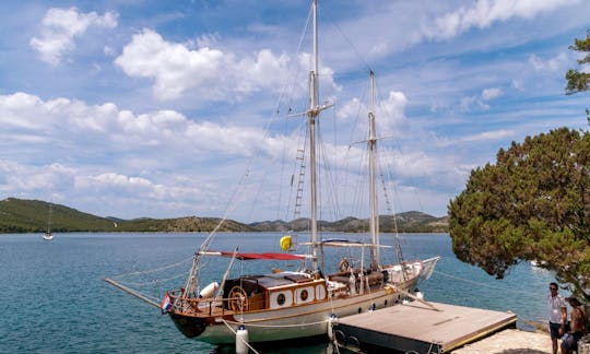 1968 Wooden Sailboat Charter in Zadar, Croatia