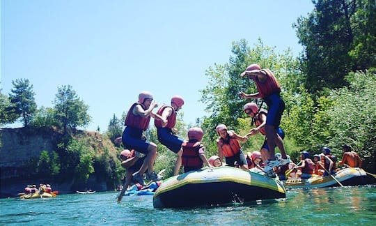 An amazing rafting experience in Antalya, Turkey for $20 per person