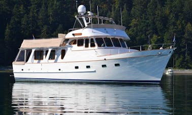 Have an Amazing Cruise with the 54' Motor Yacht Rental in Seattle