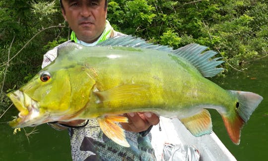 Fishing boat in Norcasia - Caldas