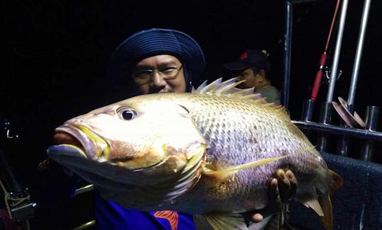 Get ready for great catches with our well trained fishing guides in Melaka, Malaysia