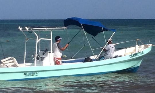 Pesca em alto mar em Playa del Carmen