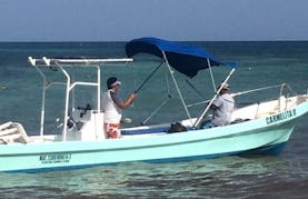 Fish to have a treasuring memory aboard Carmalita II in Playa del Carmen