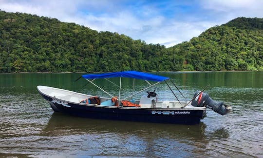 Go Fishing On This 4 Persons Center Console in Chocó, Colombia