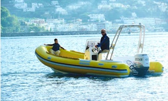 Hit the water in Capri, Campania on 20' Predator RIB