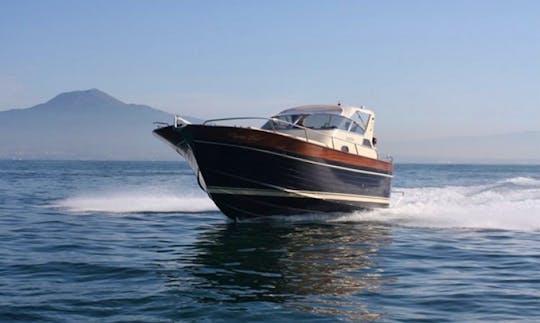 34' Cantiere Acquamarina Motor Yacht Charter in Massa Lubrense, Italy For 12 People