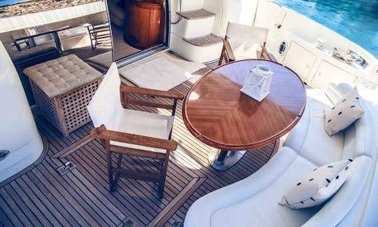 An amazing charter experience in Mikonos, Greece on 68' Azimut Plus Power Mega Yacht