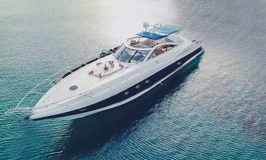 Charter the yacht of your dreams 61' Sunseeker in Mykonos, Greece