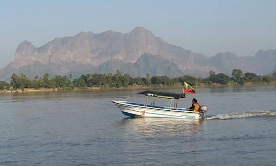 Disfruta con tus amigos en este bote para 6 personas en Yangon, Myanmar