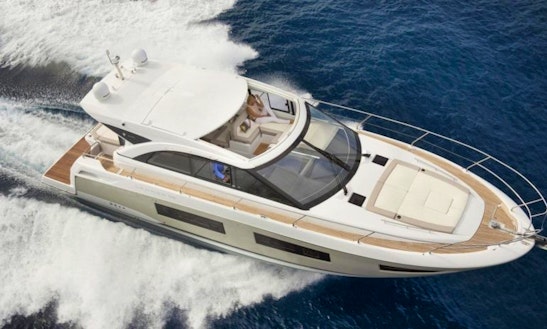 Charter This Classic 48' Jeanneau Leader Motor Yacht In Vallauris, France
