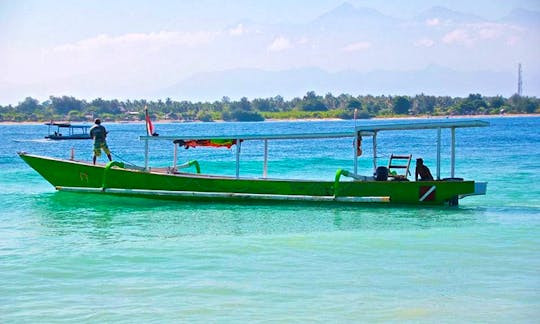 See the beautiful Dive Sites in Jawa Timur aboard a Traditional Boat for 25 Person
