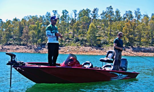 Enjoy Fishing On This 4 Persons Jon Boat in Alange, Spain