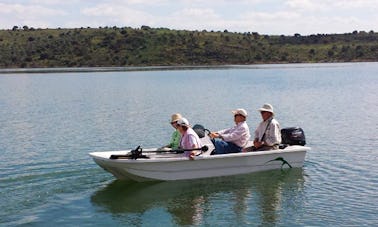 Enjoy Fishing With Friends And Family On This 4 Persons Jon Boat in Alangel, Spain
