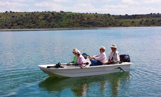 Enjoy Fishing With Friends And Family On This 4 Persons Jon Boat in Alangel, Spain