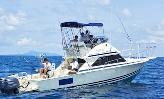 Fishing Charter on 30' Bertram Flybrige Yacht in Chicá, Panamá