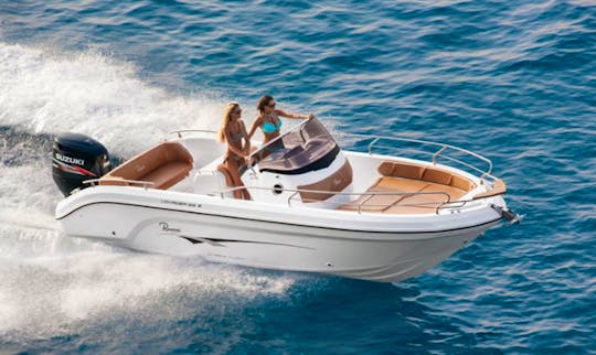 Raniery Voyager 23 S Center Console Charter in Zadar, Croatia For 8 Persons