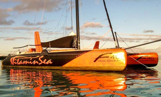 'Vitamin Sea' Sailing Catamaran Charter in Bora Bora